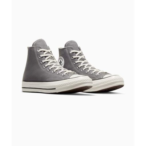 کفش کانورس 1970 ساقدار طوسی Converse All Star Chuck 70 Gray