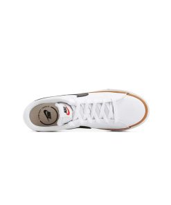 کفش کژوال نایک کورت لگاسی سفید مشکی Nike Court Legacy White Desert Ochre