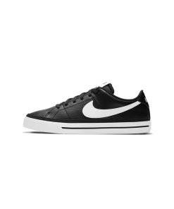 کفش کژوال نایک کورت لگاسی مشکی سفید  Nike Court Legacy Black White