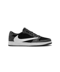 نایک ایرجردن 1 تراویس اسکات طوسی مشکی Nike Air Jordan 1 Low Travis Scott Gray Black
