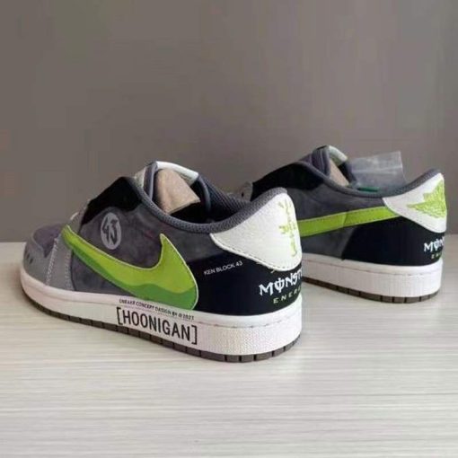 نایک ایرجردن 1 تراویس اسکات کن بلاک هونیگان Nike Air Jordan 1 Low Travis Scott Ken Block Hoonigan