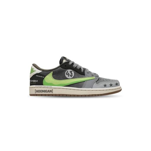 نایک ایرجردن 1 تراویس اسکات کن بلاک هونیگان Nike Air Jordan 1 Low Travis Scott Ken Block Hoonigan
