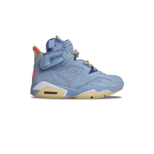 نایک ایرجردن 6 تراویس اسکات آبی Nike Air Jordan 6 Travis Scott Blue