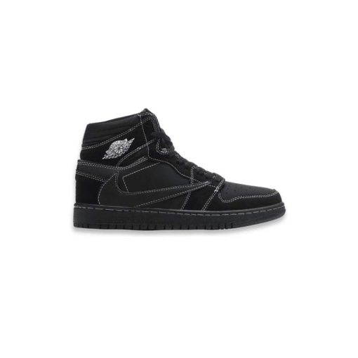 نایک ایرجردن ۱ ساقدار تراویس اسکات تمام مشکی Nike air jordan 1 high travis scott full black