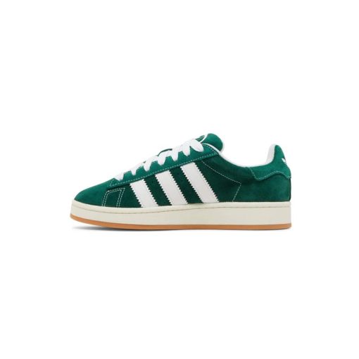 کتونى آدیداس کامپوس سبز سفید Adidas Campus 00s Dark Green Gum