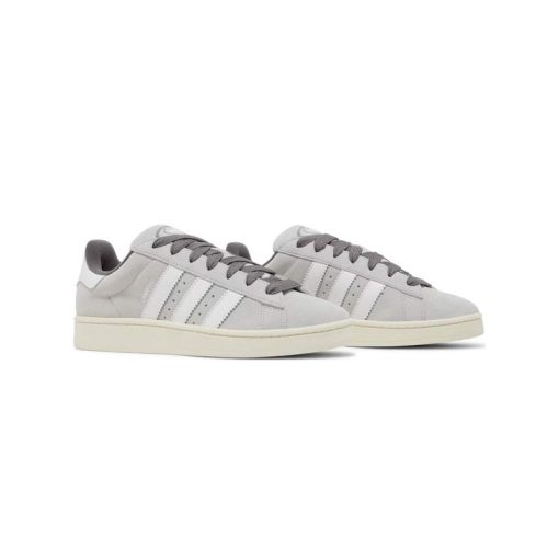 کتونى آدیداس کامپوس طوسی سفید Adidas Campus 00s Grey
