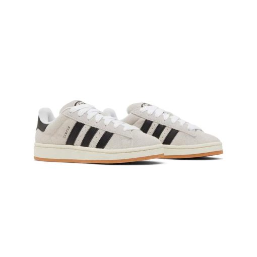 کتونى آدیداس کامپوس کرم مشکی Adidas Campus 00s Crystal White Black