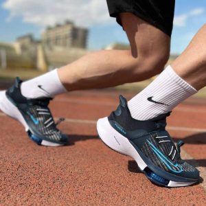 کتونى نایک ایرزوم تمپو آبی سورمه ای Nike Air Zoom Tempo Next Flyese College Navy