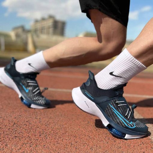 کتونى نایک ایرزوم تمپو آبی سورمه ای Nike Air Zoom Tempo Next Flyese College Navy