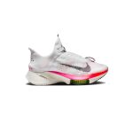 کتونى نایک ایرزوم تمپو سفید صورتی Nike Air Zoom Tempo Next Flyese White Pink Rawdacious