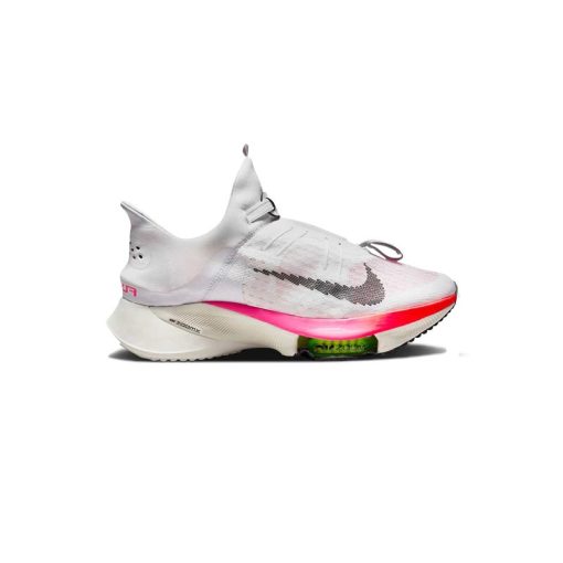کتونى نایک ایرزوم تمپو سفید صورتی Nike Air Zoom Tempo Next Flyese White Pink Rawdacious