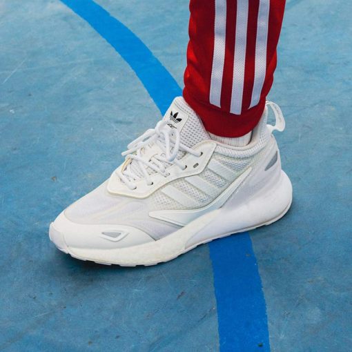 کتونی آدیداس زدایکس 2کا تمام سفید ADIDAS ZX 2K BOOST 2.0 WHITE
