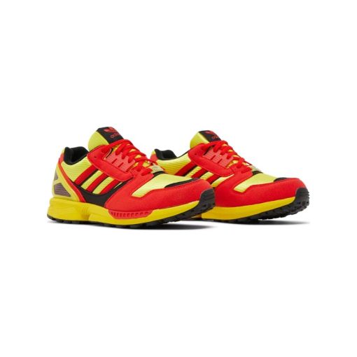 کتونی ادیداس زدایکس 8000 قرمز زرد اسپانیا Adidas ZX 8000 Bright Yellow Red Spain