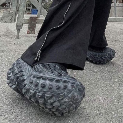 کتونی بالنسیاگا دفندر مشکی Balenciaga Defender Sneaker Black