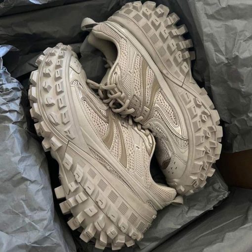 کتونی بالنسیاگا دفندر کرم Balenciaga Defender Sneaker Beige