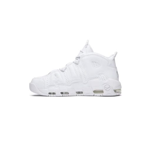 کتونی نایک ایر آپتمپو سفید تمام Nike Air More Uptempo Triple White