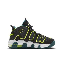 کتونی نایک ایر آپتمپو مشکی سبز Nike Air More Uptempo Older Kids