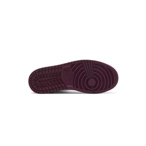 کتونی نایک ایرجردن 1 زرشکی نقره ای Nike Air Jordan 1 Retro High OG Bordeaux