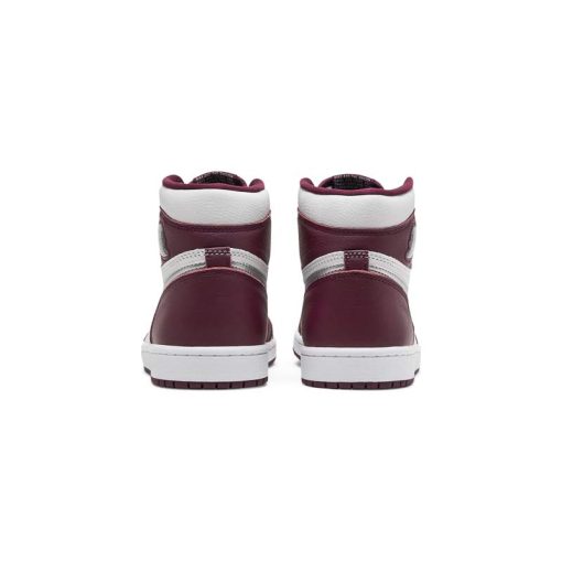 کتونی نایک ایرجردن 1 زرشکی نقره ای Nike Air Jordan 1 Retro High OG Bordeaux