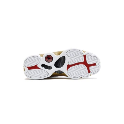کتونی نایک ایرجردن 13 سفید طلایی Nike Air Jordan 13 Retro BG Defining Moments
