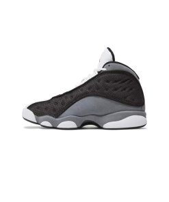 کتونی نایک ایرجردن 13 مشکی سفید طوسی Nike Air Jordan 13 Retro Black Flint