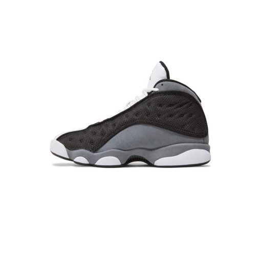 کتونی نایک ایرجردن 13 مشکی سفید طوسی Nike Air Jordan 13 Retro Black Flint