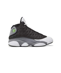 کتونی نایک ایرجردن 13 مشکی سفید طوسی Nike Air Jordan 13 Retro Black Flint