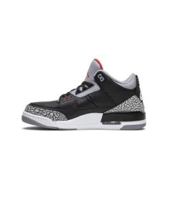 کتونی نایک ایرجردن 3 مشکی طوسی Nike Air Jordan 3 Retro OG Black Cement