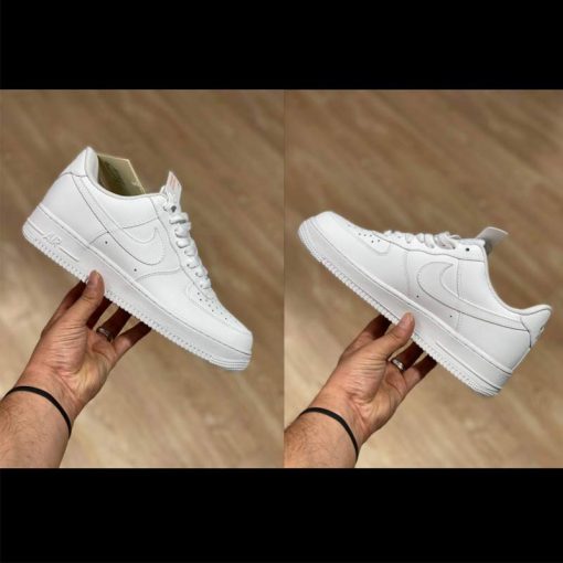 کتونی نایک ایرفورس 1 ری اکت سفید Nike Air Force 1 React White