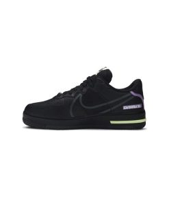کتونی نایک ایرفورس 1 ری اکت مشکی Nike Air Force 1 React Violet Star