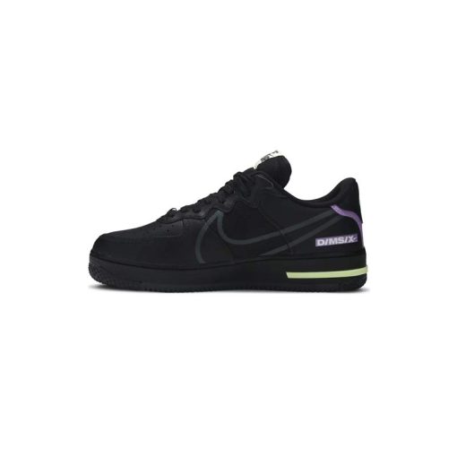 کتونی نایک ایرفورس 1 ری اکت مشکی Nike Air Force 1 React Violet Star