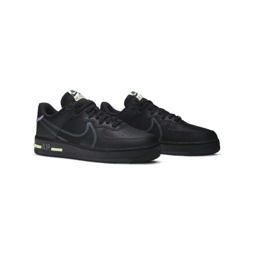 کتونی نایک ایرفورس 1 ری اکت مشکی Nike Air Force 1 React Violet Star