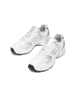 کتونی نیوبالانس 530 سفید نقره ای New Balance 530 White Silver