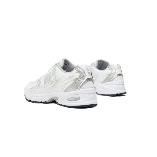 کتونی نیوبالانس 530 سفید نقره ای New Balance 530 White Silver