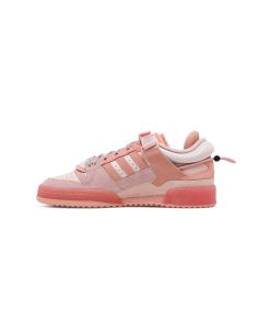 کتونی کژوال آدیداس فوروم بدبانی صورتی Adidas Bad Bunny x Forum Buckle Low Easter Egg
