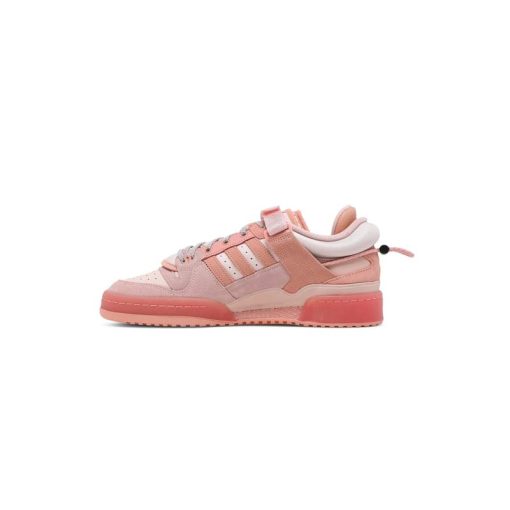کتونی کژوال آدیداس فوروم بدبانی صورتی Adidas Bad Bunny x Forum Buckle Low Easter Egg