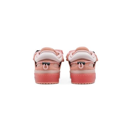 کتونی کژوال آدیداس فوروم بدبانی صورتی Adidas Bad Bunny x Forum Buckle Low Easter Egg