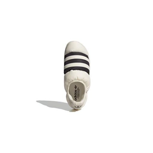 کفش آدیداس پفکی پافیلت کرم مشکی Adidas Puffylette White Black