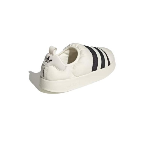کفش آدیداس پفکی پافیلت کرم مشکی Adidas Puffylette White Black