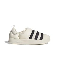 کفش آدیداس پفکی پافیلت کرم مشکی Adidas Puffylette White Black