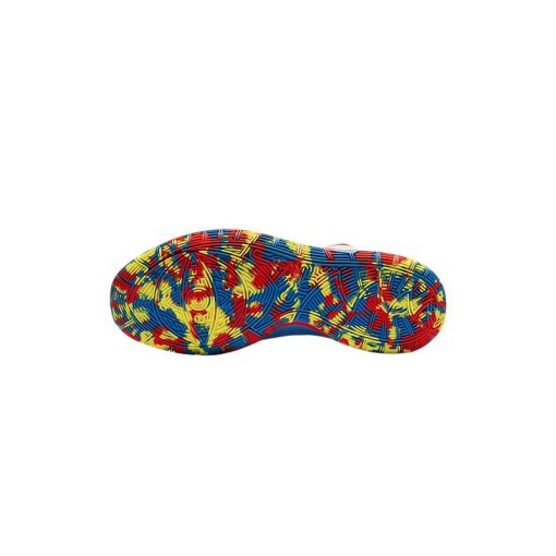 کفش بسکتبال نایکی کایری 6 گوانگجو قرمز آبی Nike Kyrie 6 Pre Heat Guangzhou