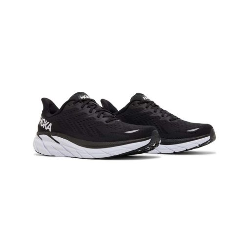 کفش رانینگ هوکا کلیفتن 8 مشکی سفید Hoka Clifton 8 Black White