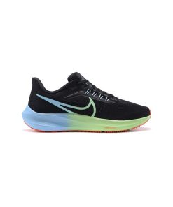 کفش پیاده روی نایک پگاسوس 38 مشکی سبز آبی Nike Air Zoom Pegasus 38 Black Green Blue