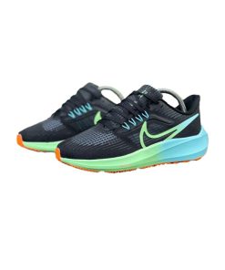 کفش پیاده روی نایک پگاسوس 39 مشکی سبز آبی  Nike Air Zoom Pegasus 39 Black Green Blue