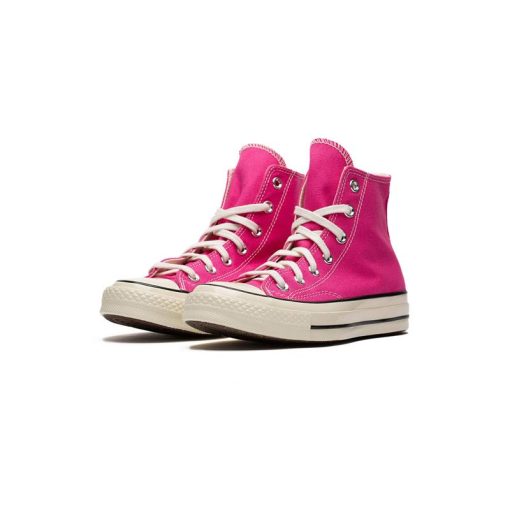کفش کانورس آل استار 1970 صورتی Converse Chuck 70 Vintage Canvas Pink