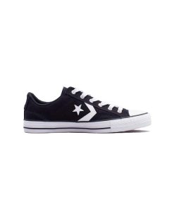 کفش کانورس وان استار مشکی Converse Star Player Ox Black White 161595C