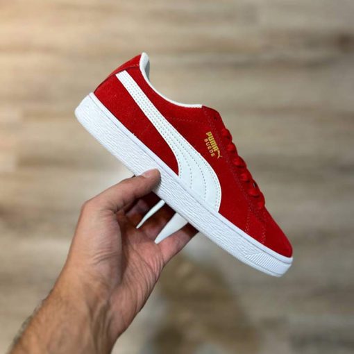 کفش-کژوال-پوما-سوئد-قرمز-Puma-Suede