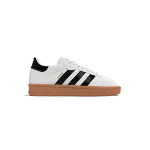 آدیداس سامبا ایکس.ال.جی لژبلند سفید مشکی Adidas Samba XLG White Black