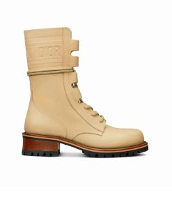 بوت چرمی دیور کرم Christian Dior Boot Cream