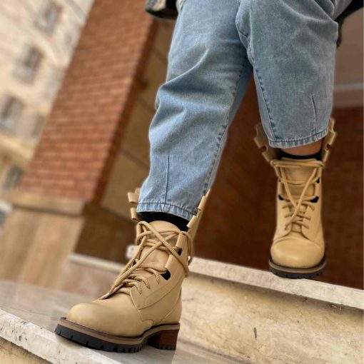 بوت چرمی دیور کرم Christian Dior Boot Cream